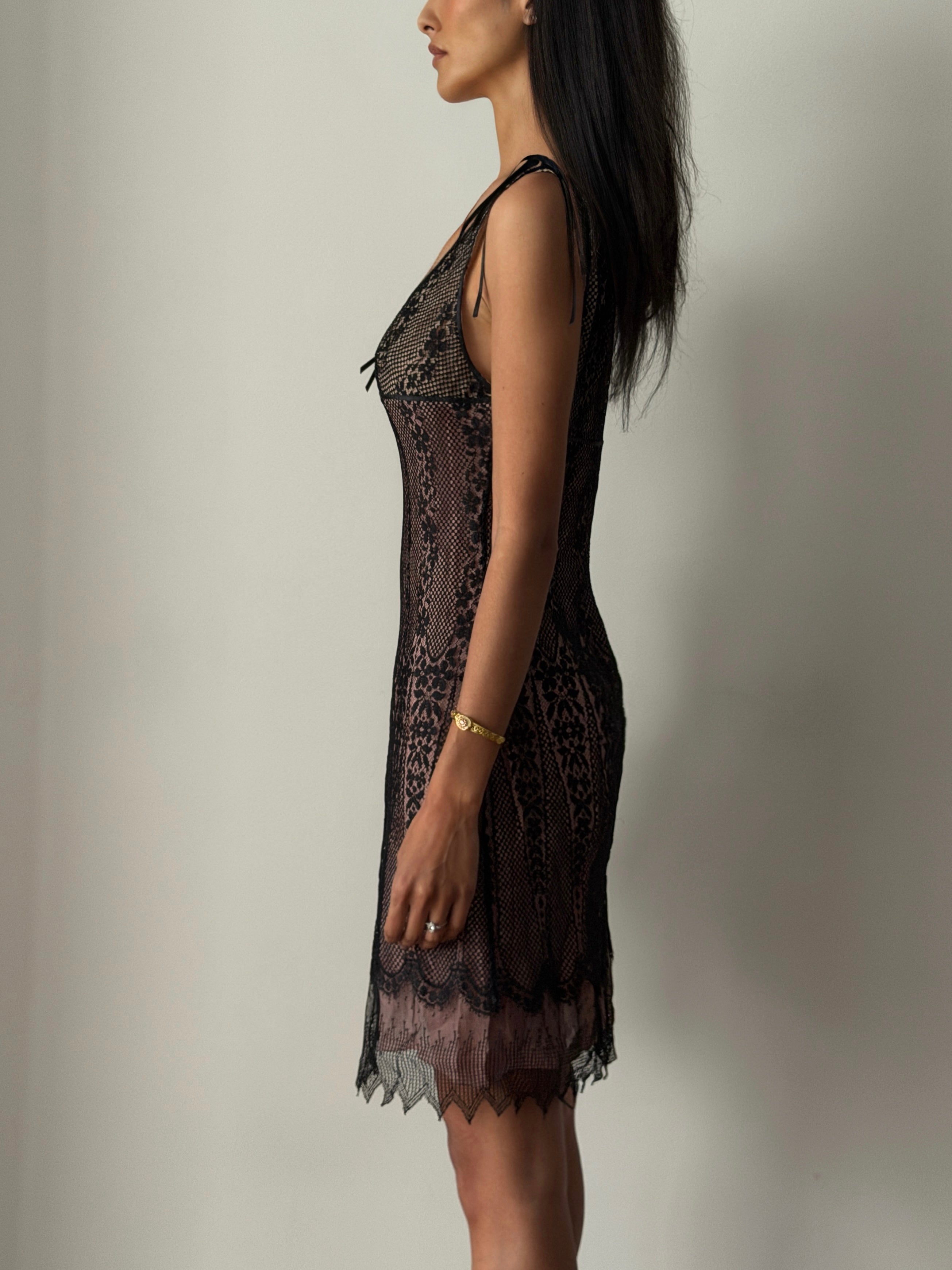 Blumarine SS1998 Lace Dress
