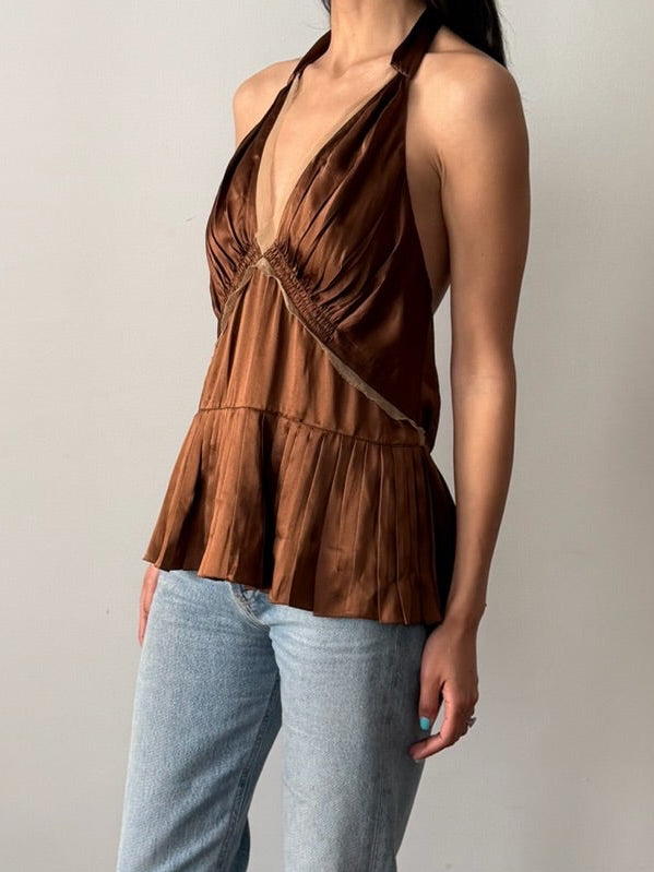 Chloé Fall Winter 2004 Phoebe Philo Silk Top