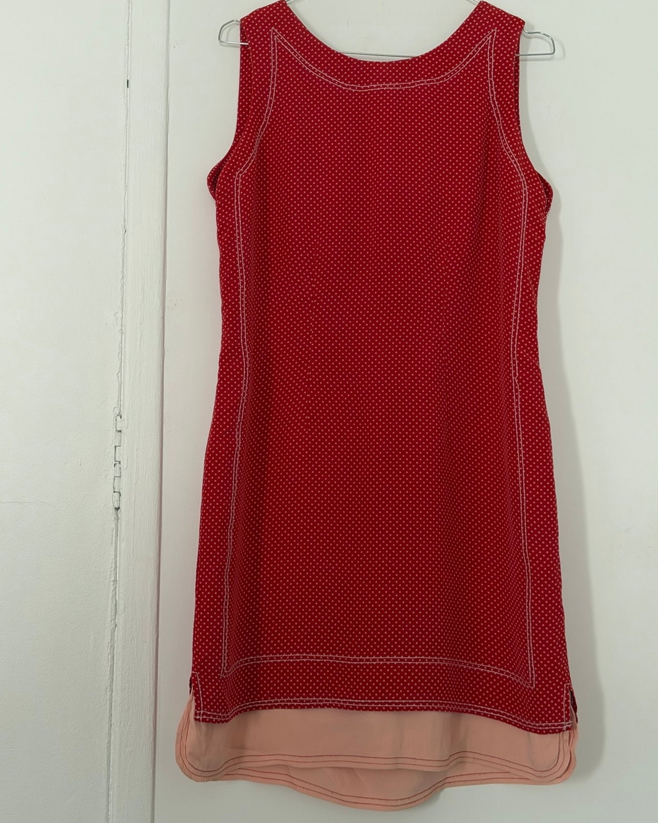 Gianni Versace SS1991 Red Polka Dot Shift Dress