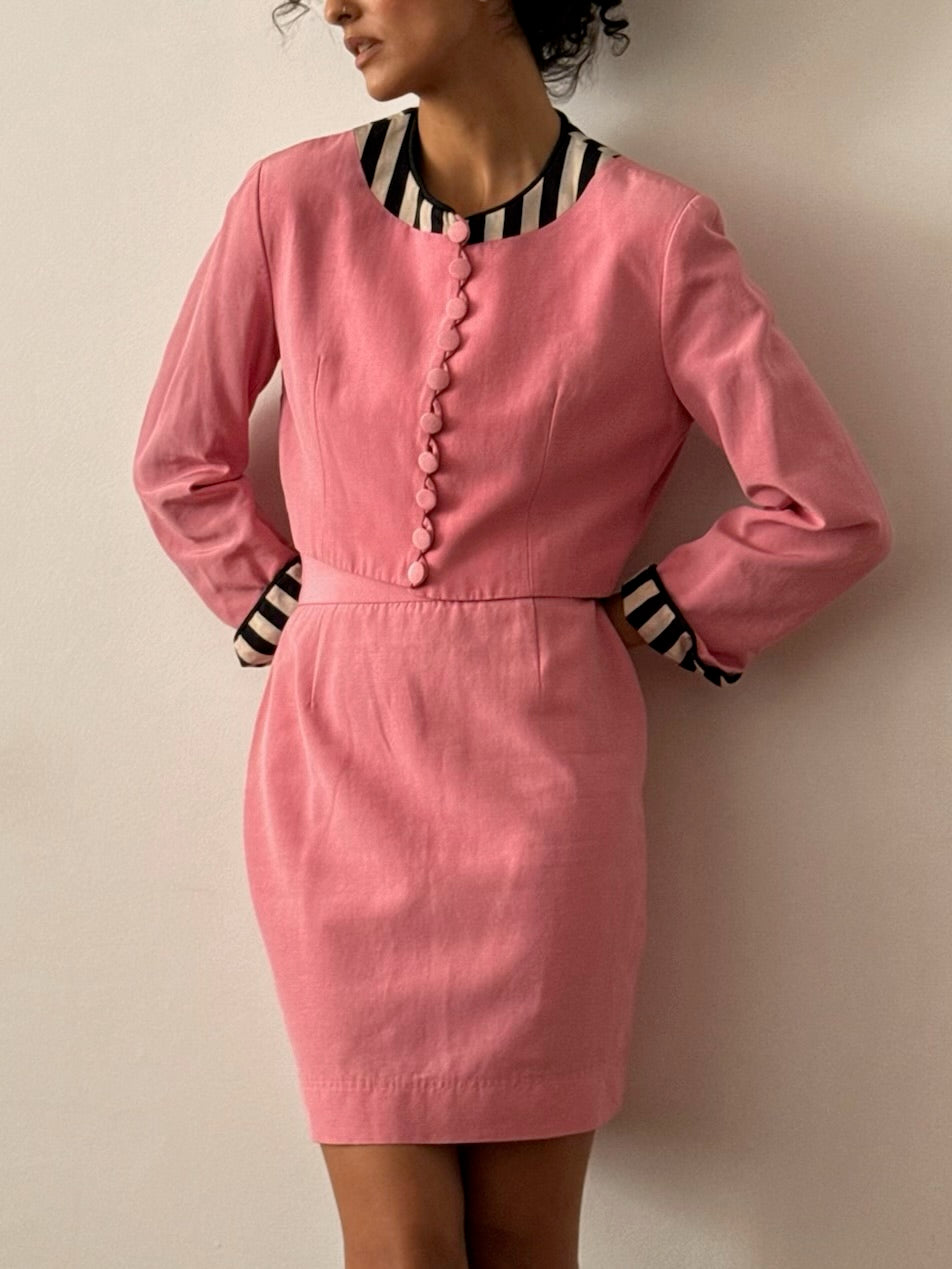 Moschino 1990s Pink Set