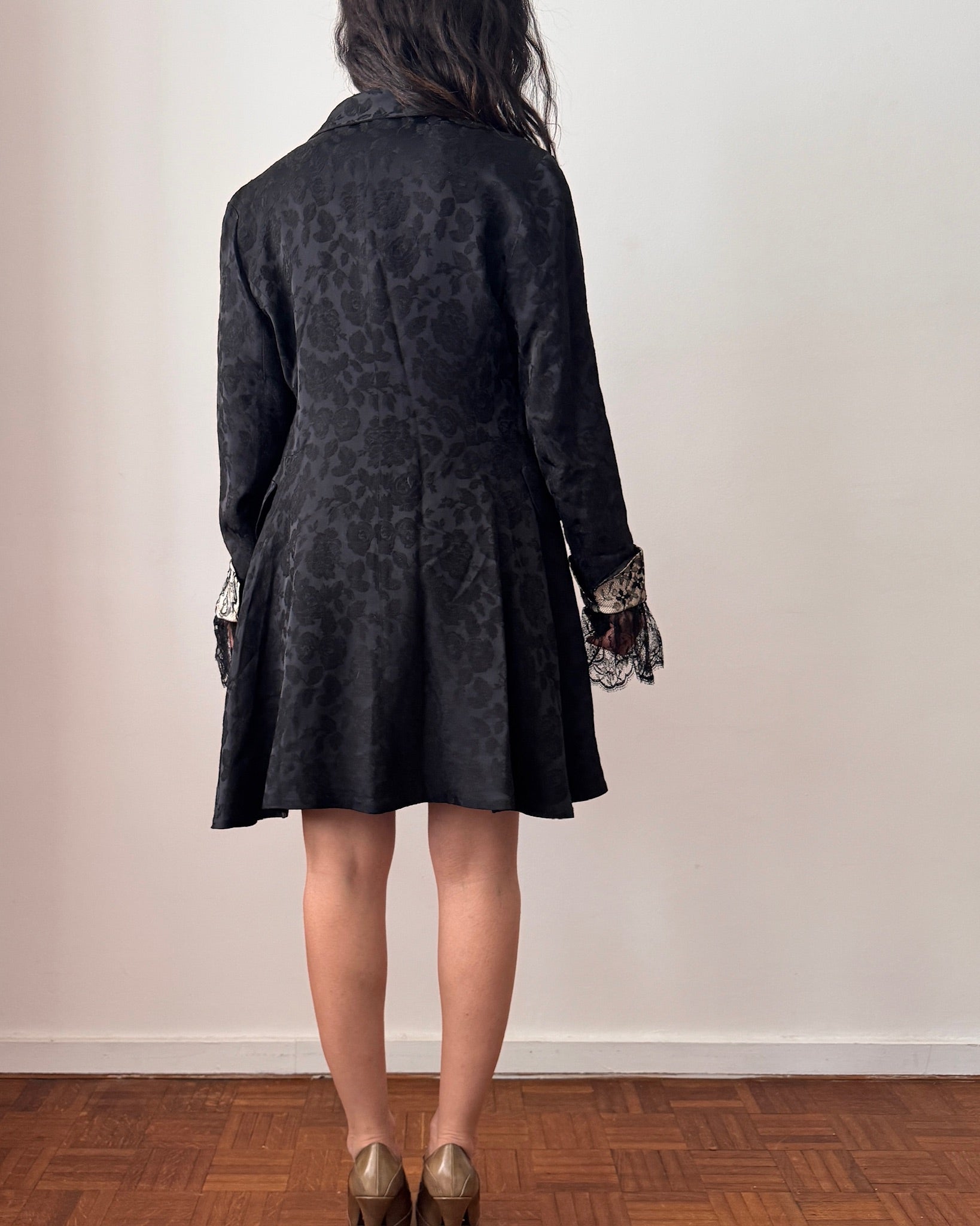 Lolita Lempicka 1990s Jacket & Skirt Lace Set