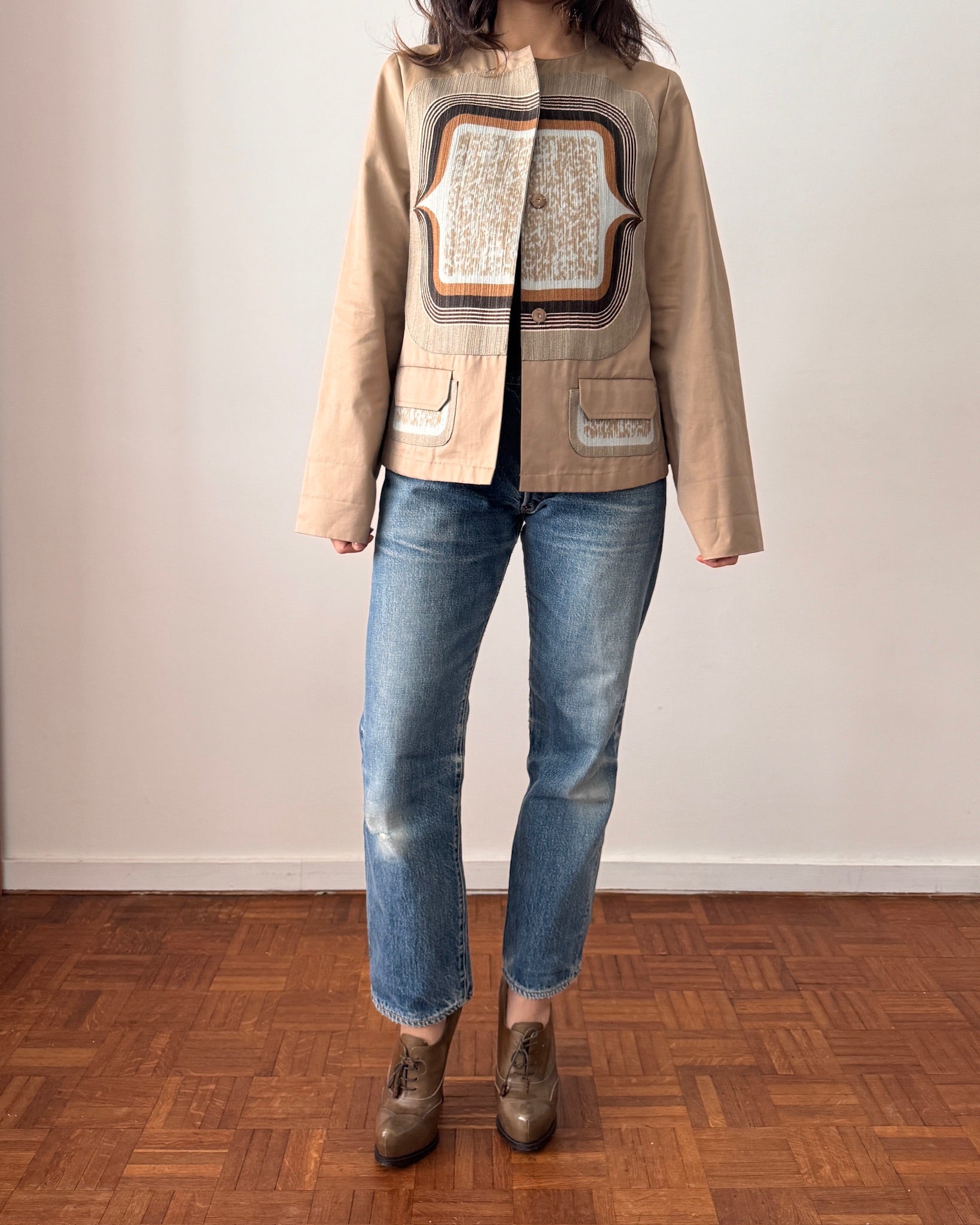 Miu Miu SS2005 Graphic Cotton Jacket