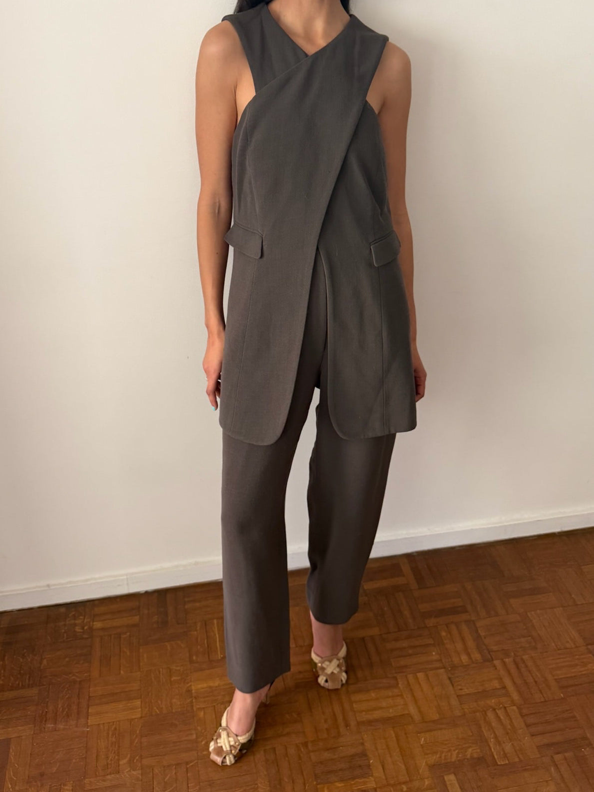 Giorgio Armani 1990s Deconstructed Two-Piece Set