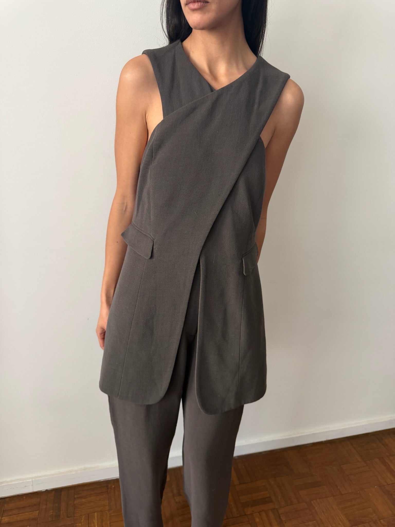 Giorgio Armani 1990s Deconstructed Two-Piece Set