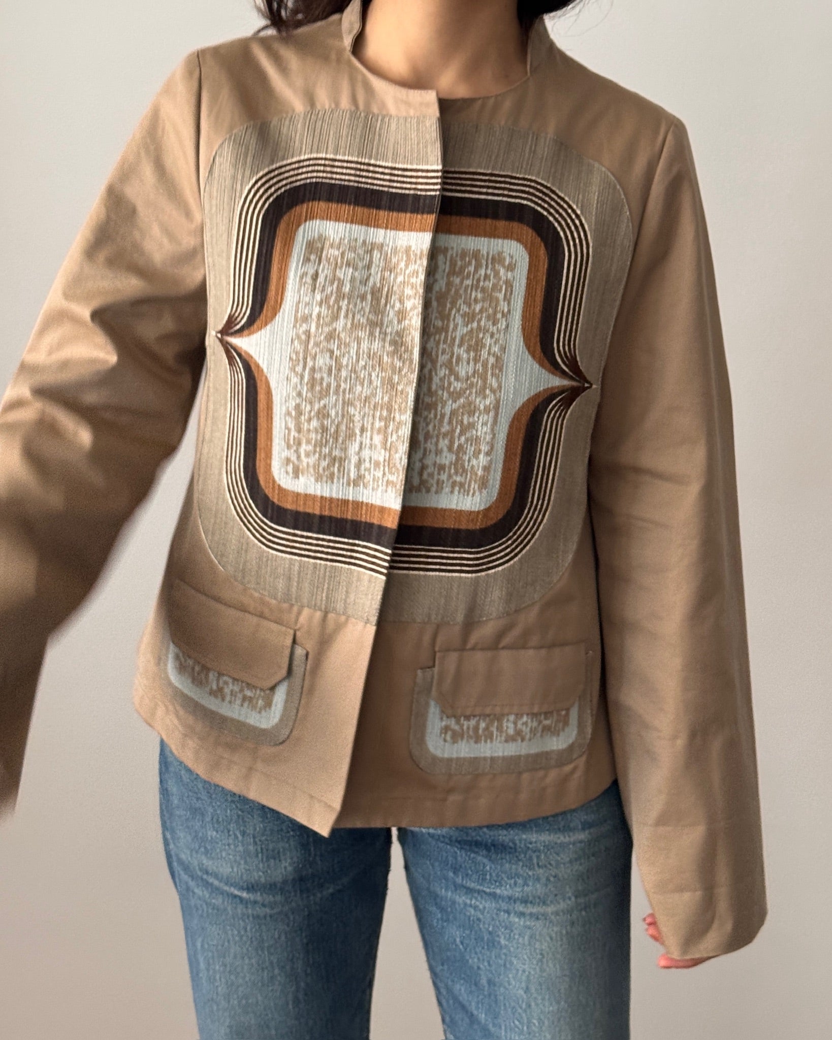 Miu Miu SS2005 Graphic Cotton Jacket