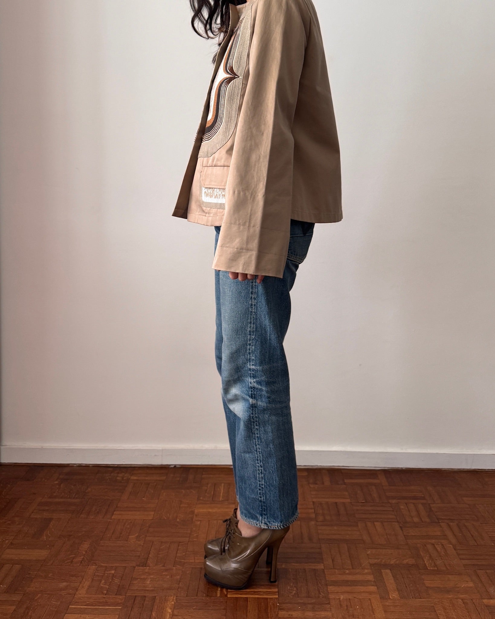 Miu Miu SS2005 Graphic Cotton Jacket