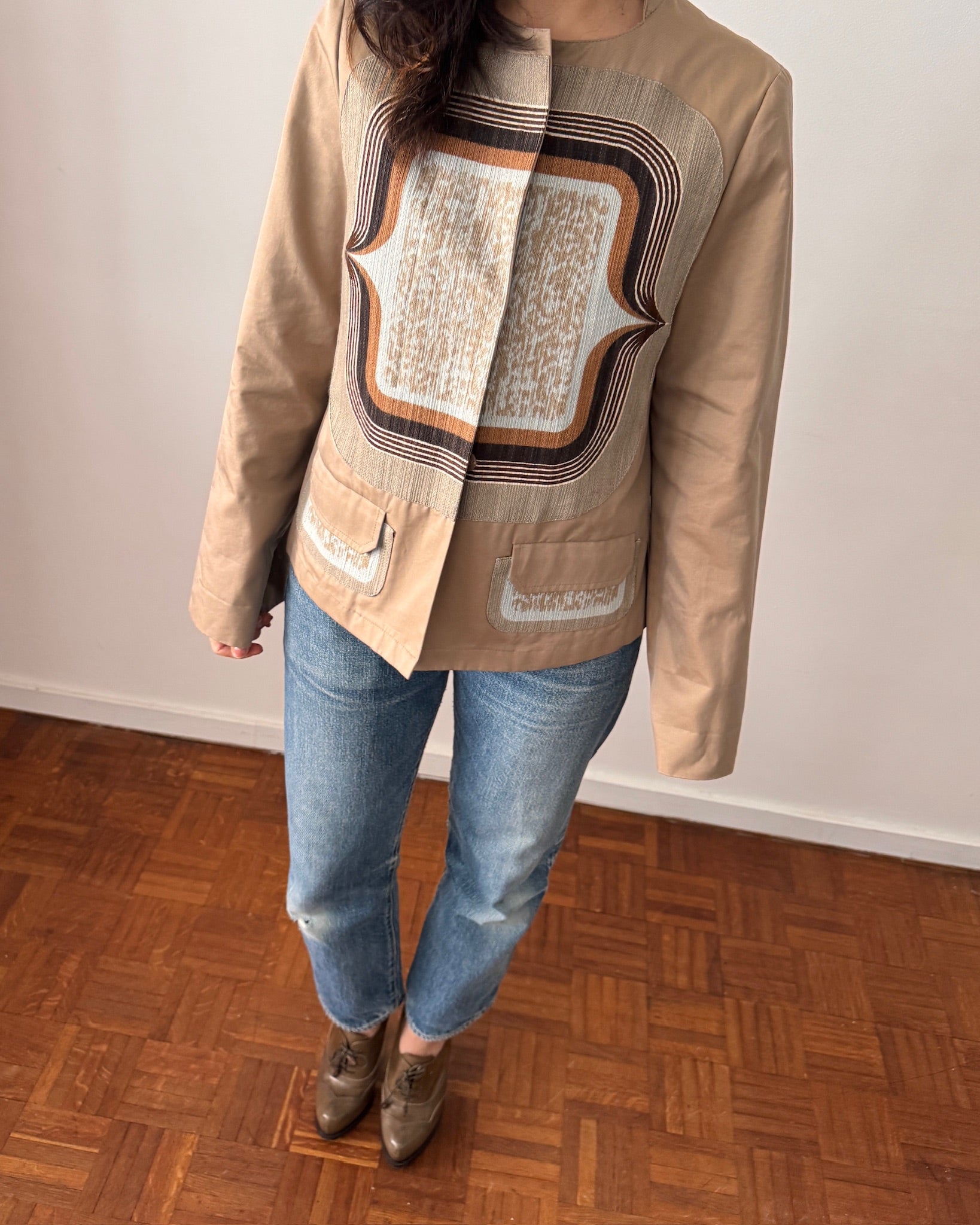 Miu Miu SS2005 Graphic Cotton Jacket