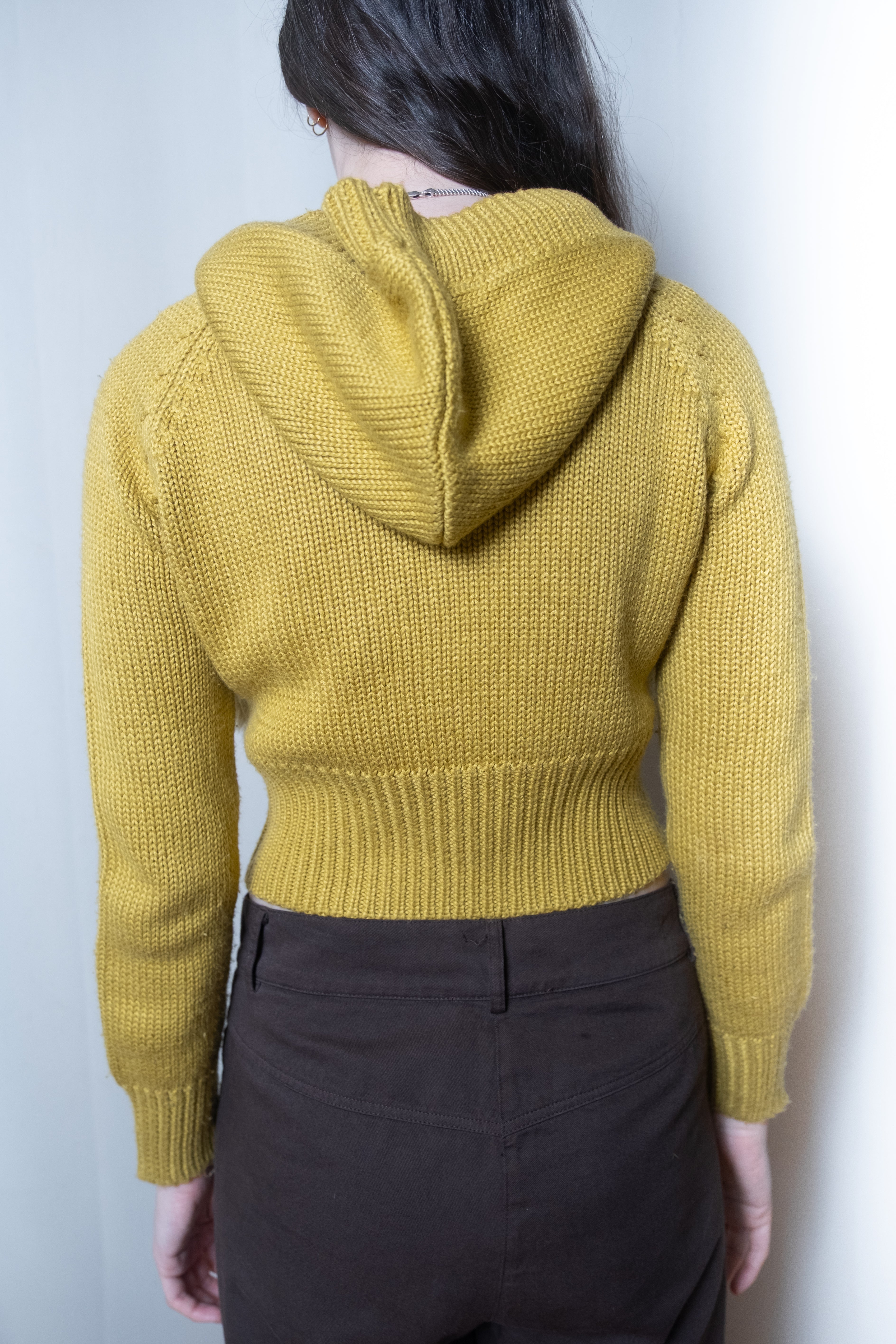 Dior Yellow 1990s Cardigan