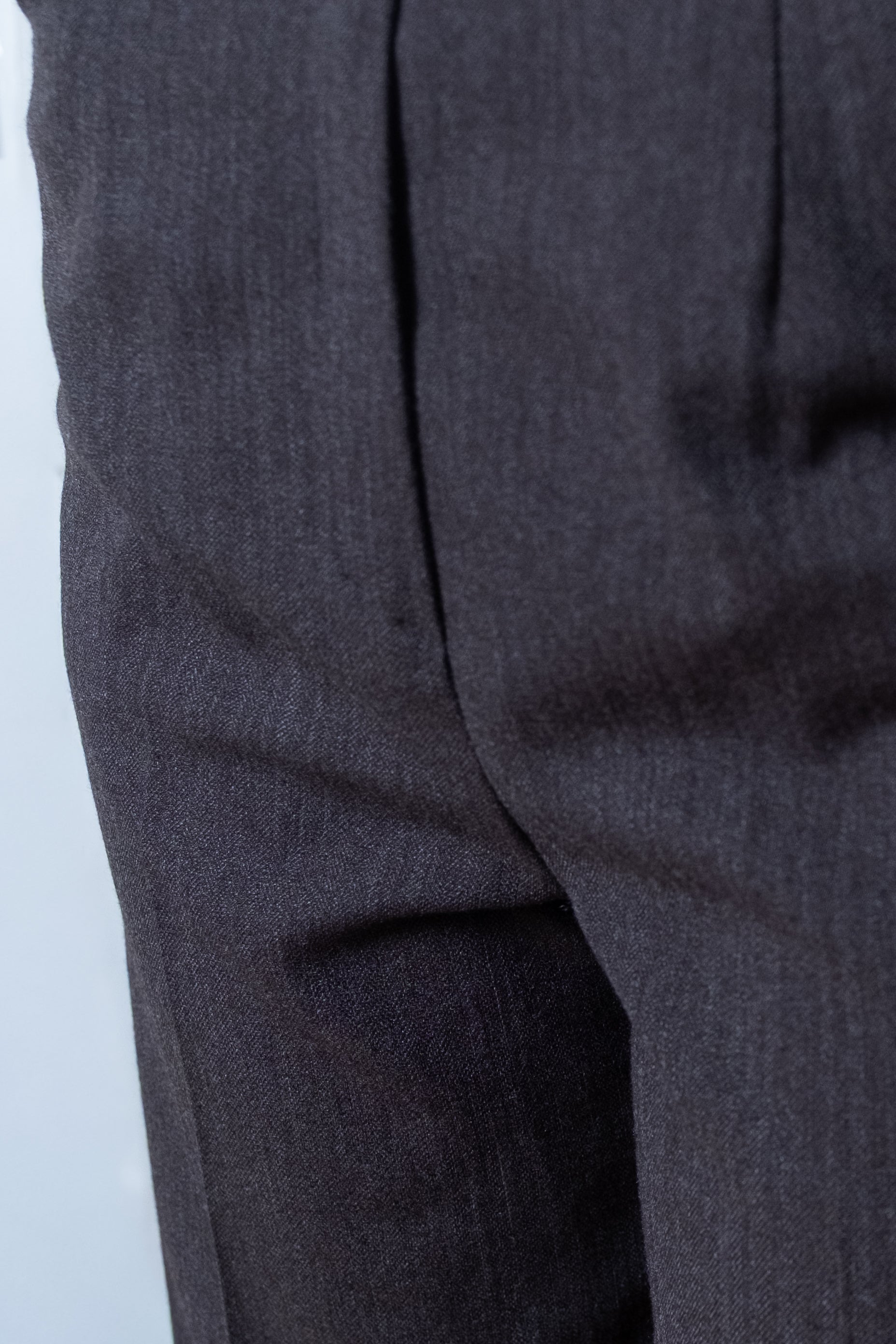 Max Mara 1990s Brown Wool Pants