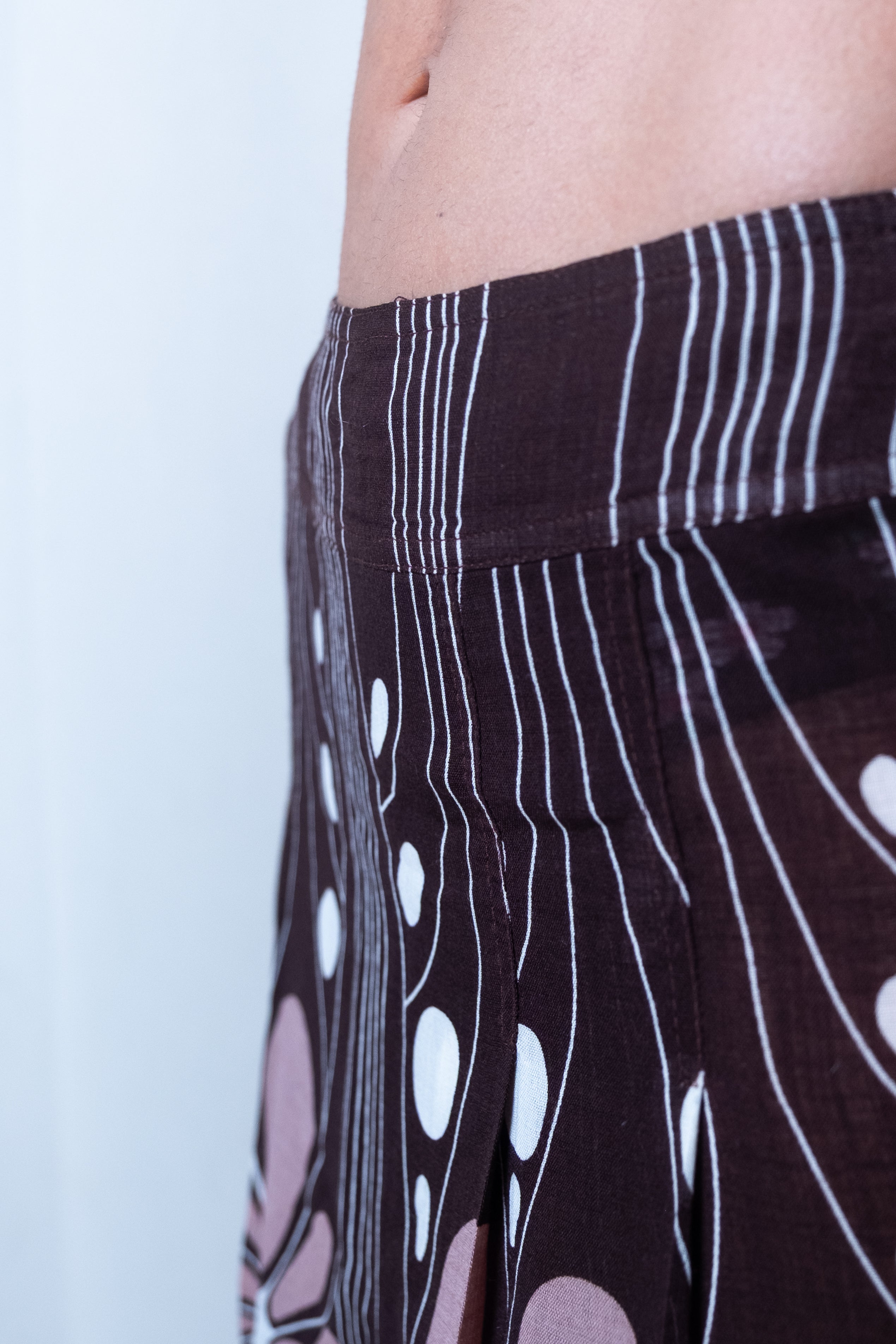 Miu Miu FW2001 Floral Print Skirt