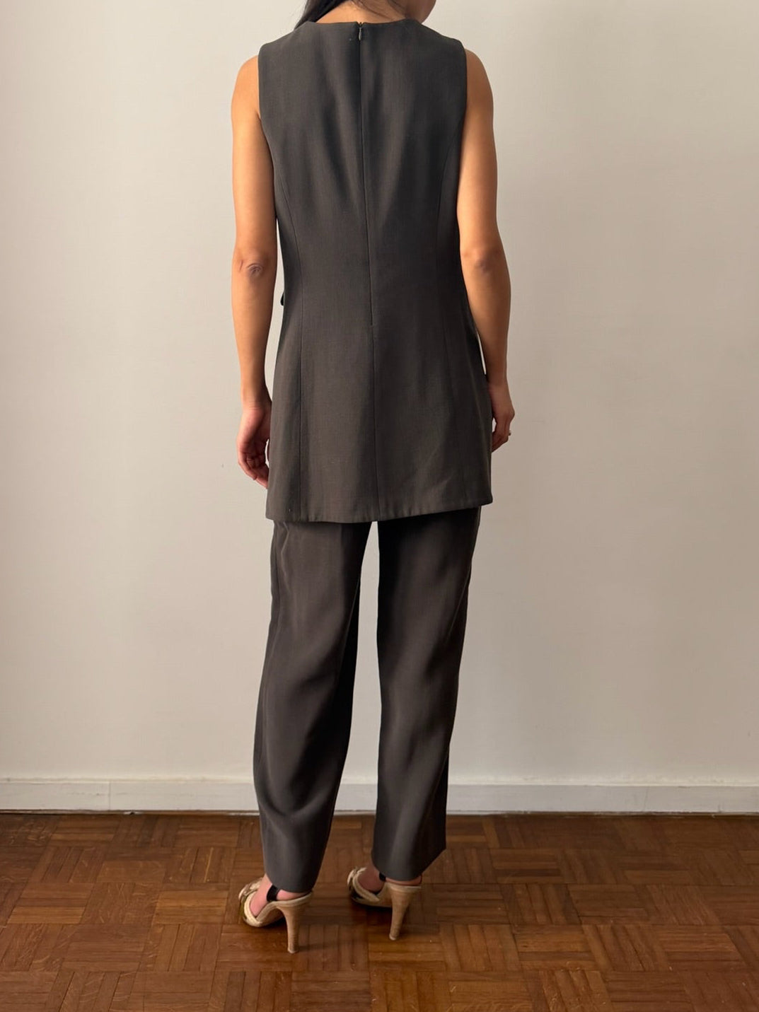 Giorgio Armani 1990s Deconstructed Two-Piece Set