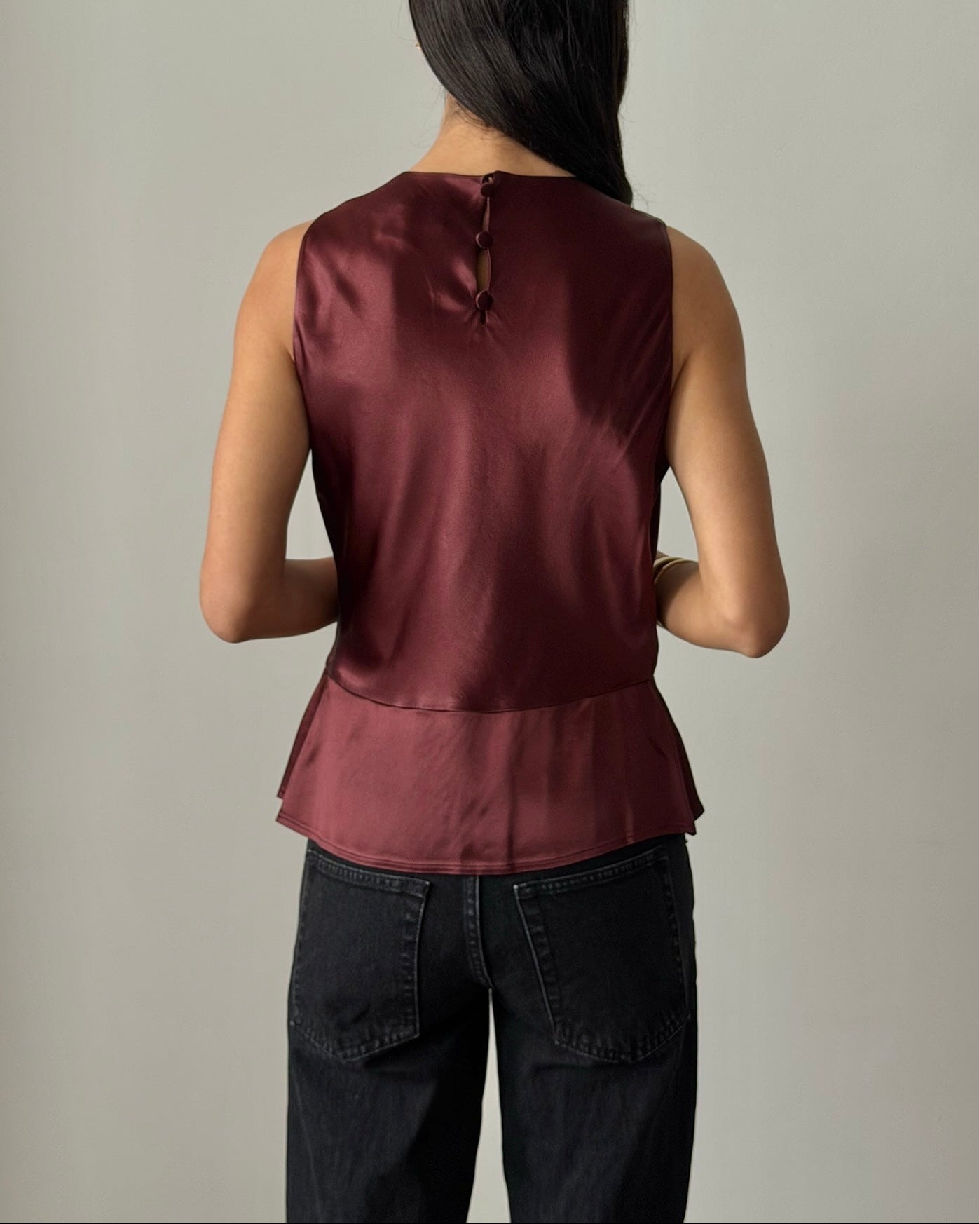 Chloé SS1999 Silk Draped Top