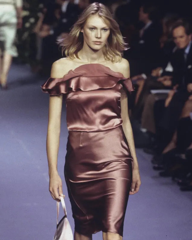Chloé SS1999 Silk Draped Top