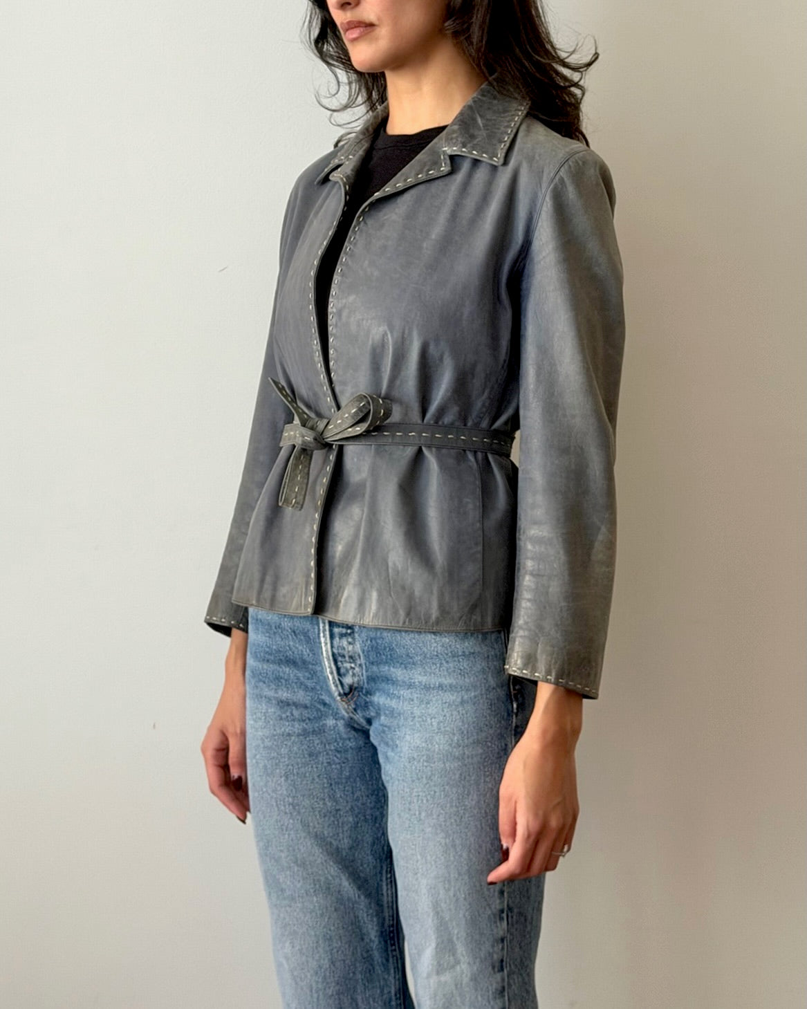 Marni FW1999 Leather Jacket