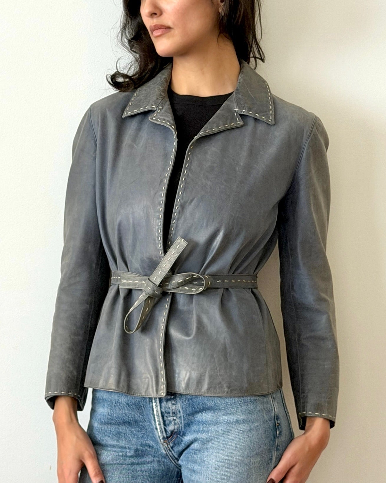 Marni FW1999 Leather Jacket