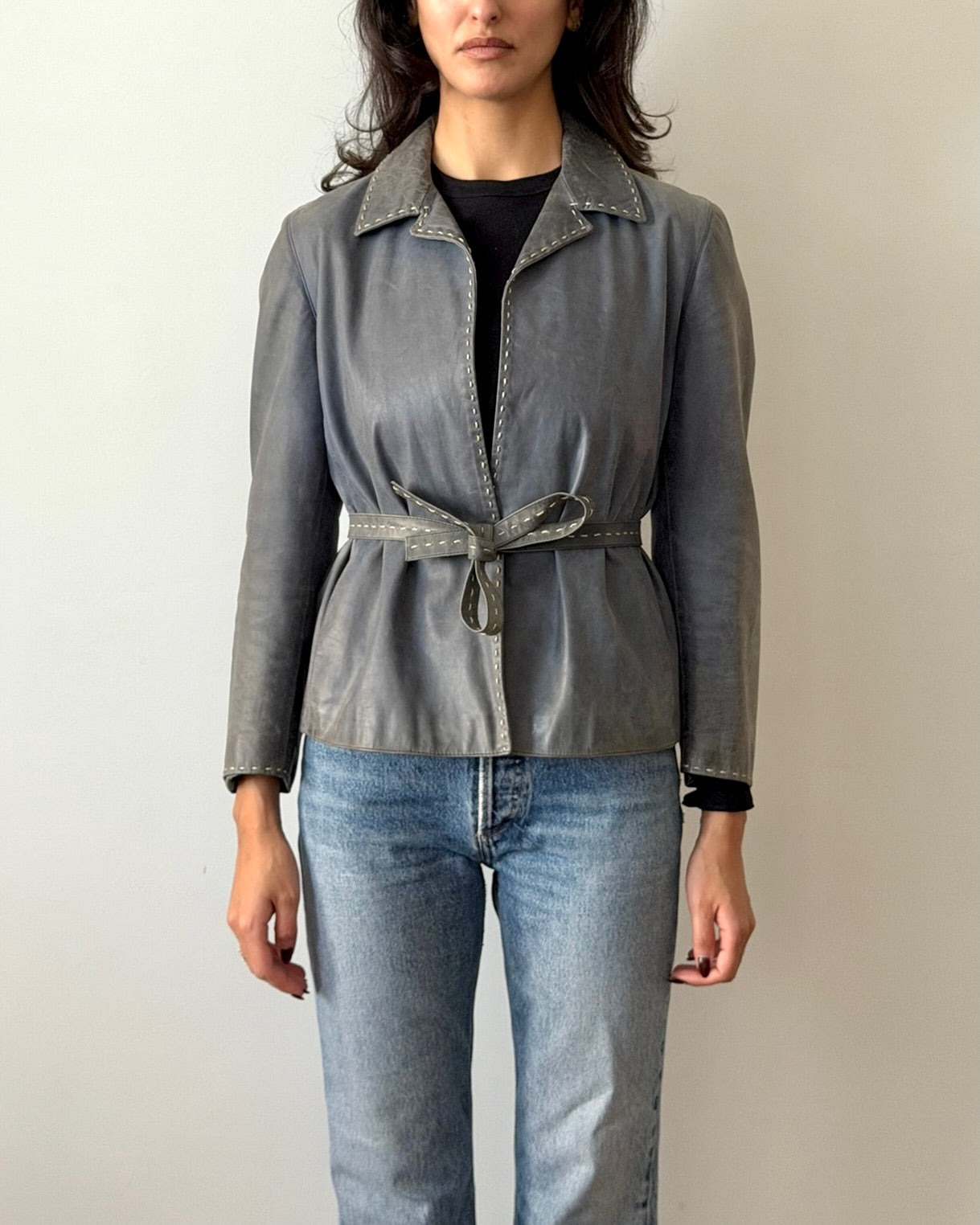 Marni FW1999 Leather Jacket