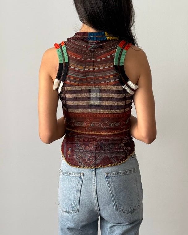 Jean Paul Gaultier SS1994 Mesh Top