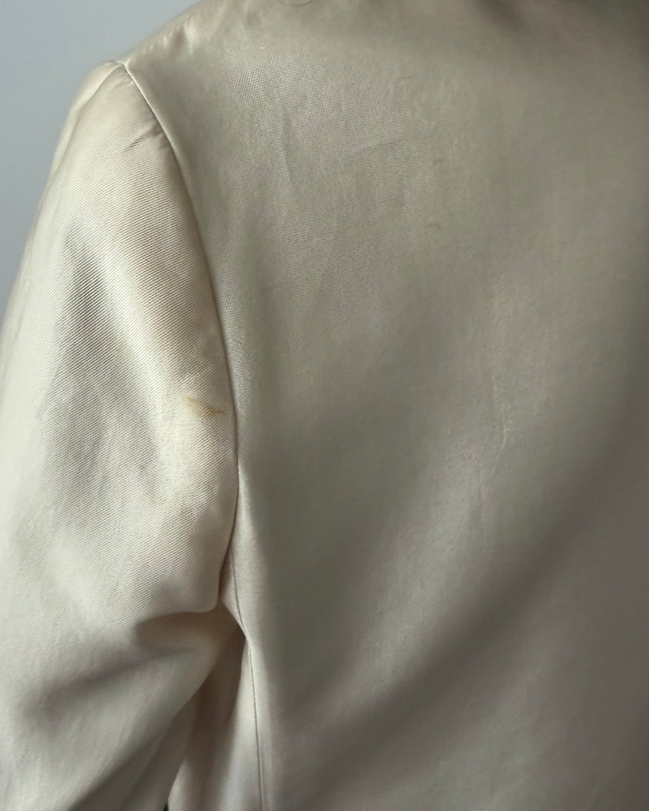 Prada SS1995 Cropped Silk & Cotton Jacket