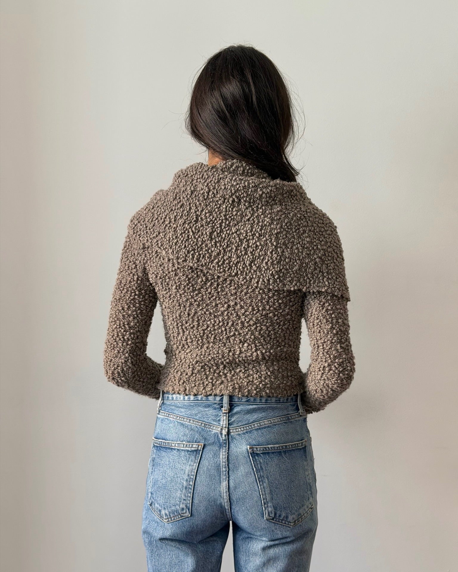 Chloé FW2001 Bouclé Knot Jumper
