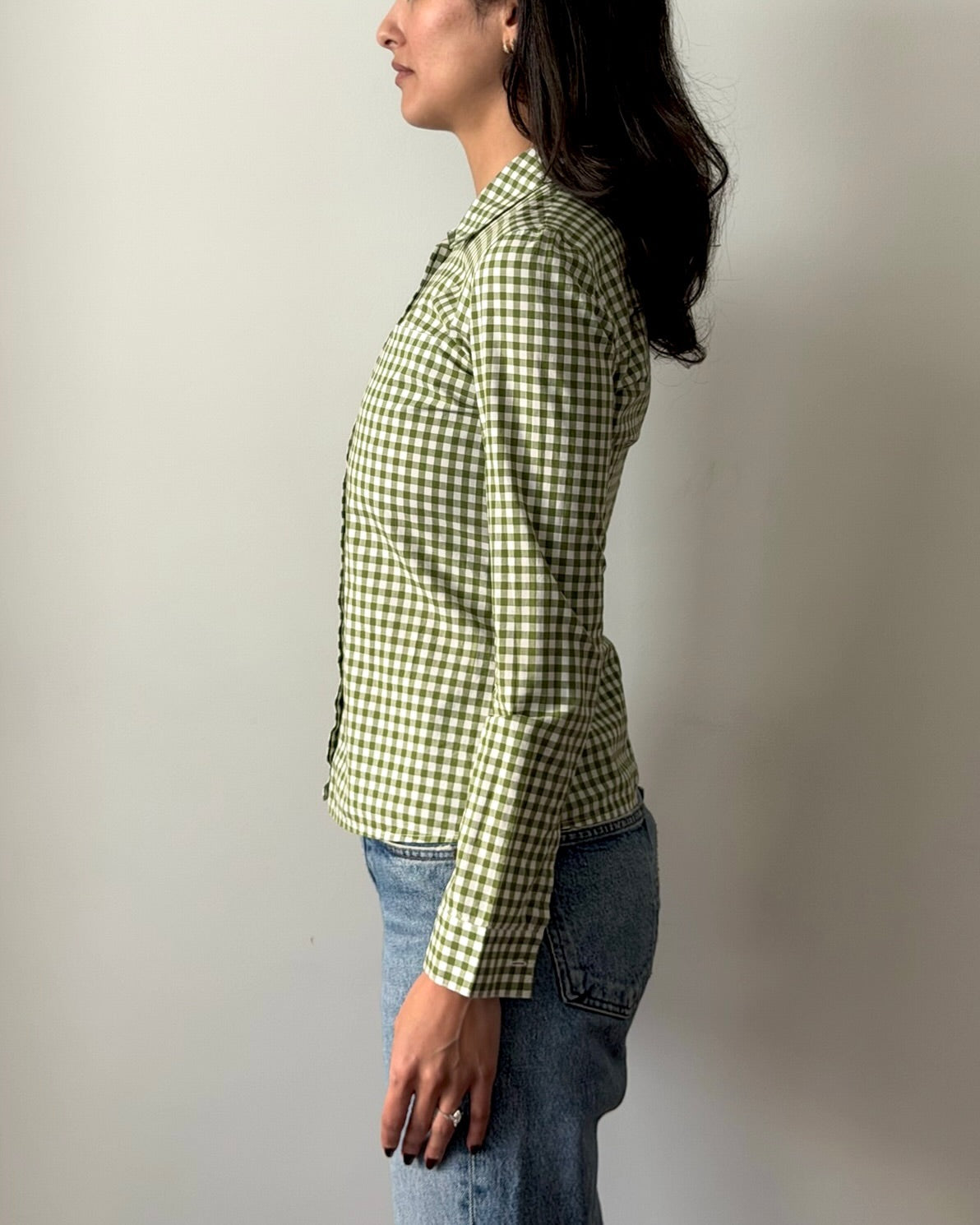 Miu Miu SS2000 Checkered Shirt