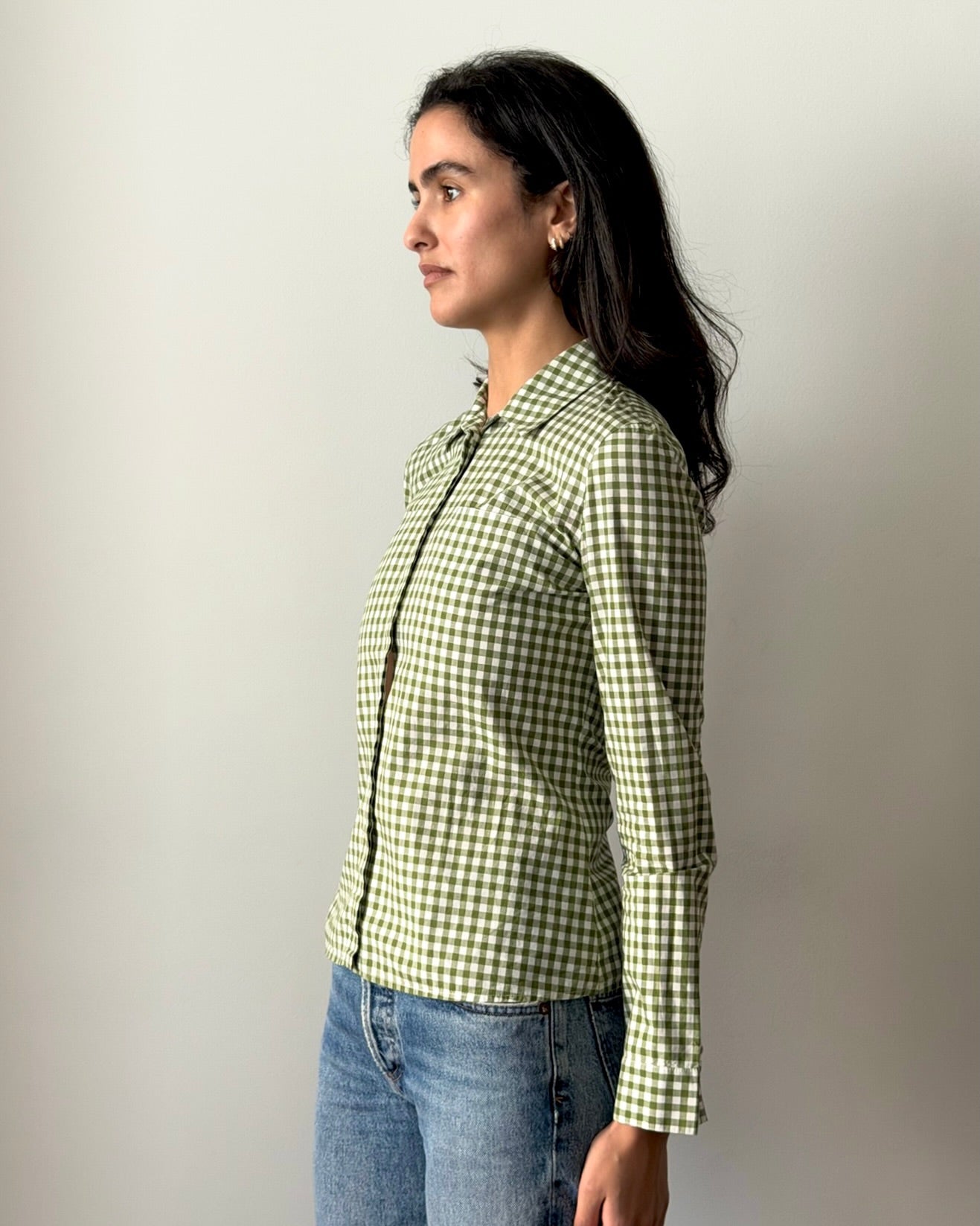 Miu Miu SS2000 Checkered Shirt