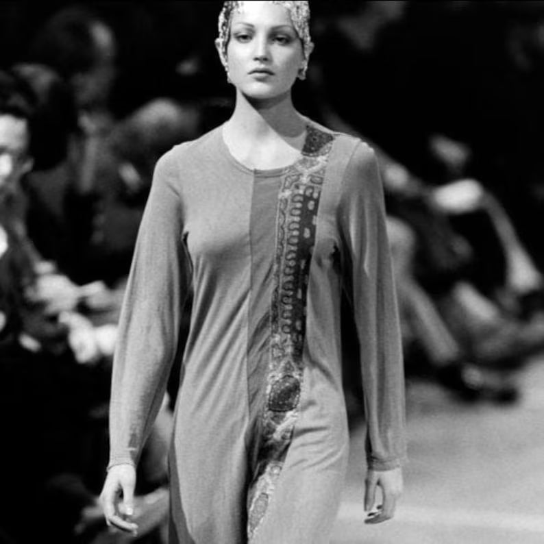 Comme des Garçons by Rei Kawakubo FW1993 Dip-Dye Jersey Tunic