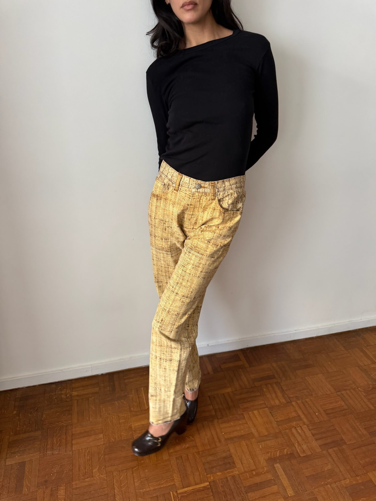 Roberto Cavalli SS1999 Print Pants