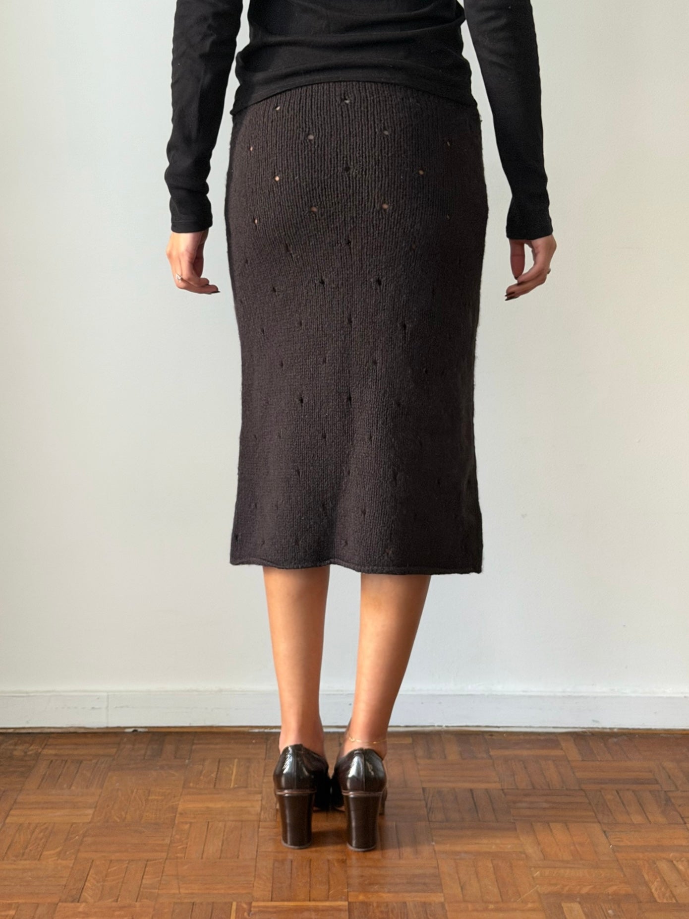 Miu Miu FW2001 Knit Pencil Skirt