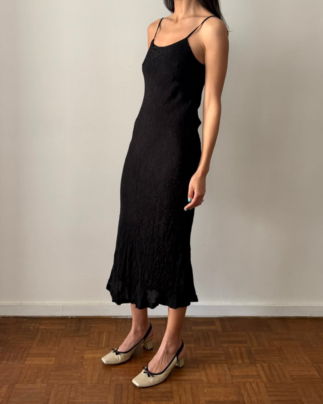 Comme des Garçons FW1992 Jacquard Slip Dress