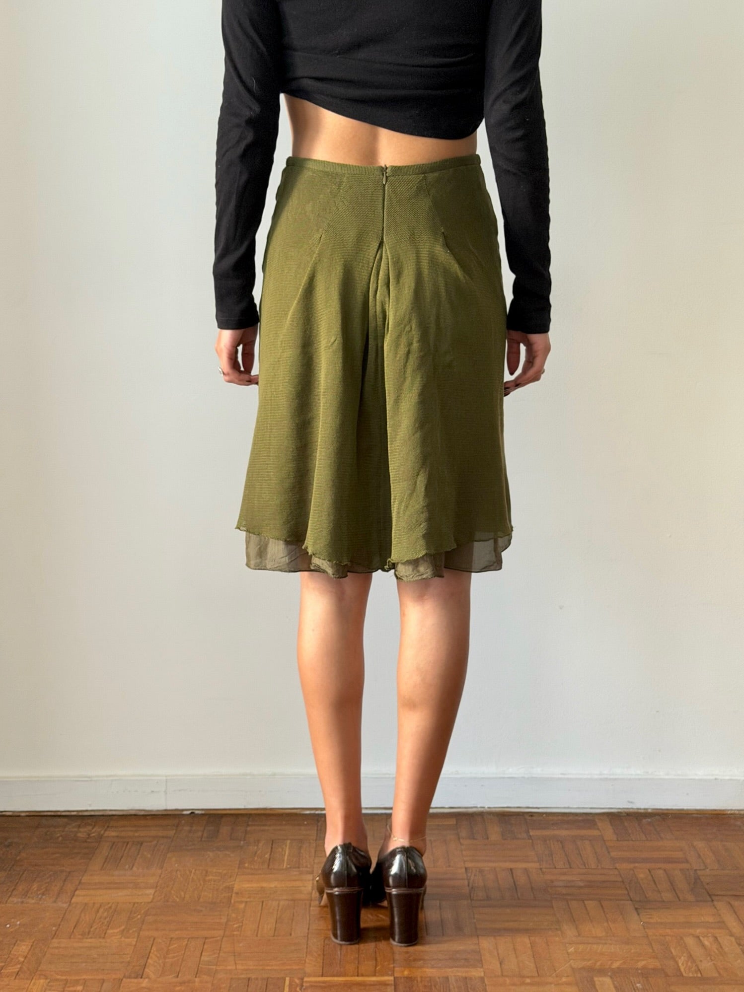 Miu Miu FW1999 Mesh Skirt