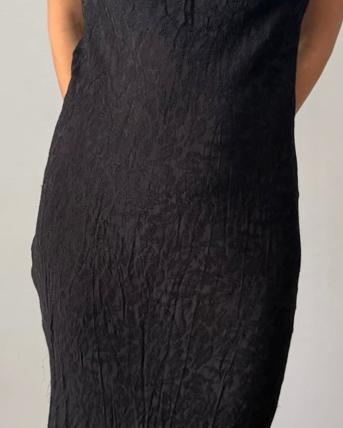 Comme des Garçons FW1992 Jacquard Slip Dress