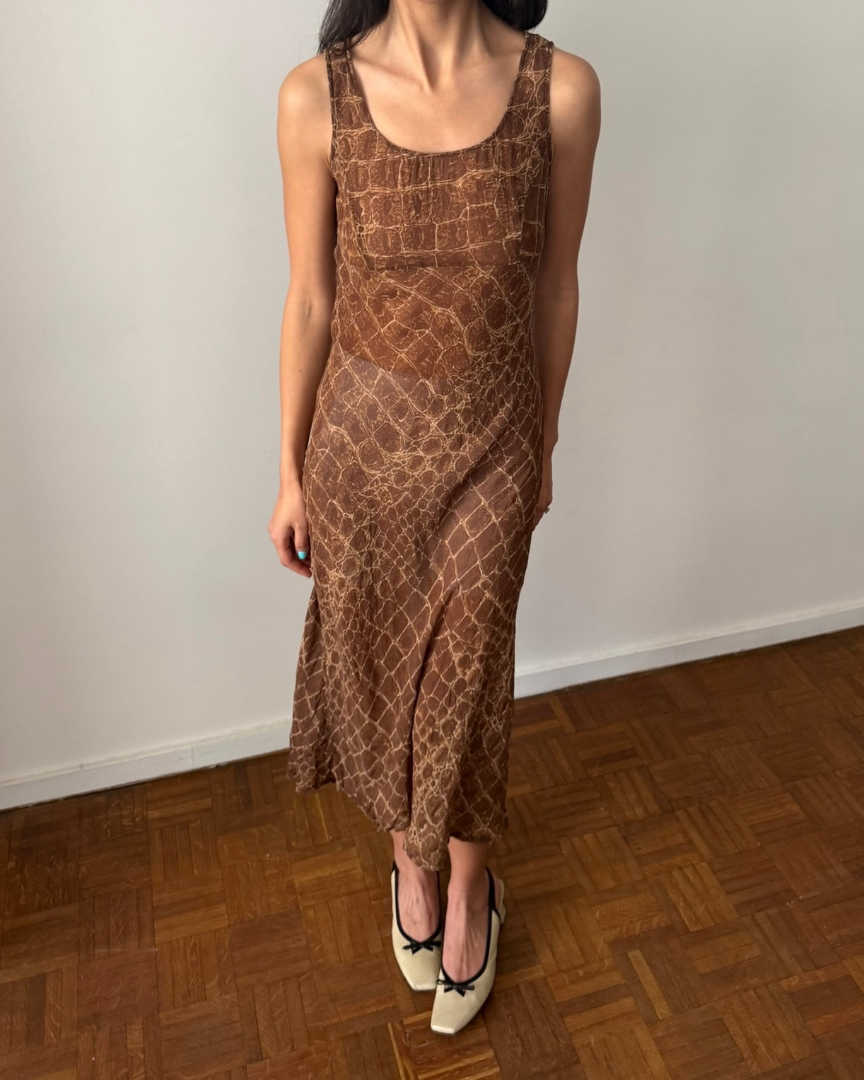 Lolita Lempicka SS1996 Silk Chiffon Two-Piece Set