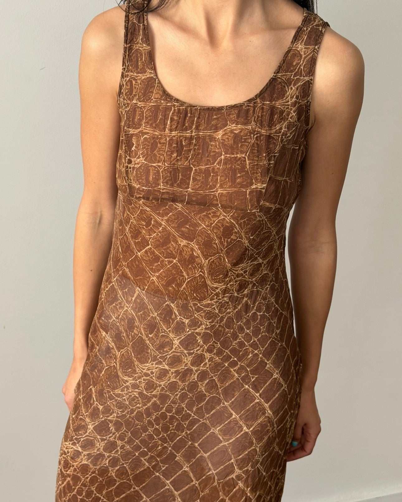 Lolita Lempicka SS1996 Silk Chiffon Two-Piece Set