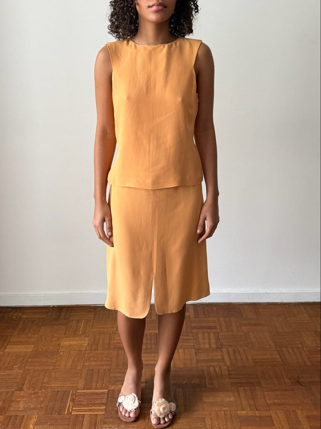 Armani SS1998 Peach Two-Piece Set