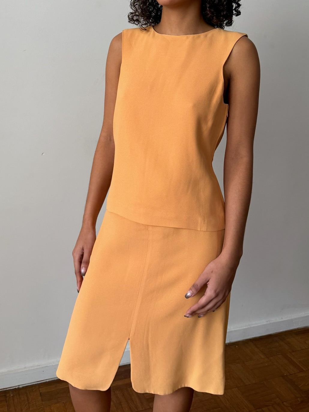 Armani SS1998 Peach Two-Piece Set