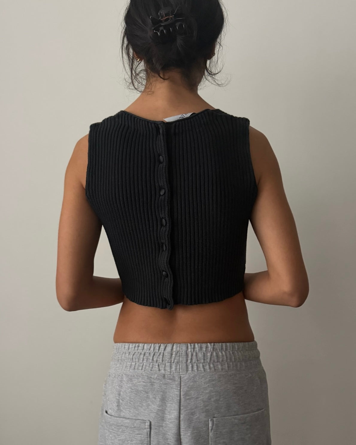 Blumarine SS1994 Mesh Draped Top