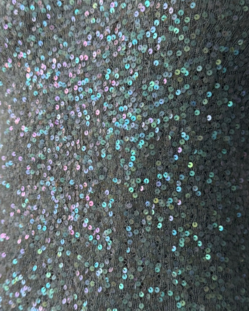 Donna Karan FW1990 Sequins Top