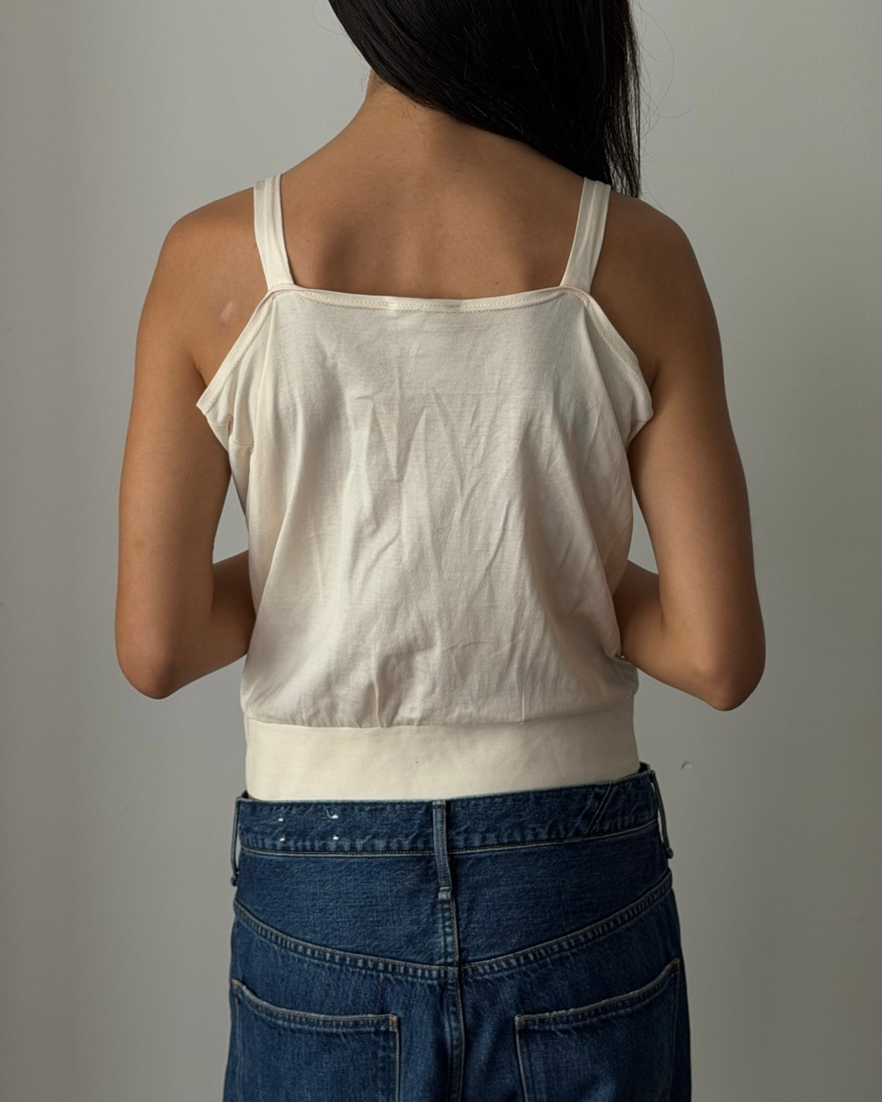 Chloé by Phoebe Philo SS2002 Cotton Wrap Cami Top