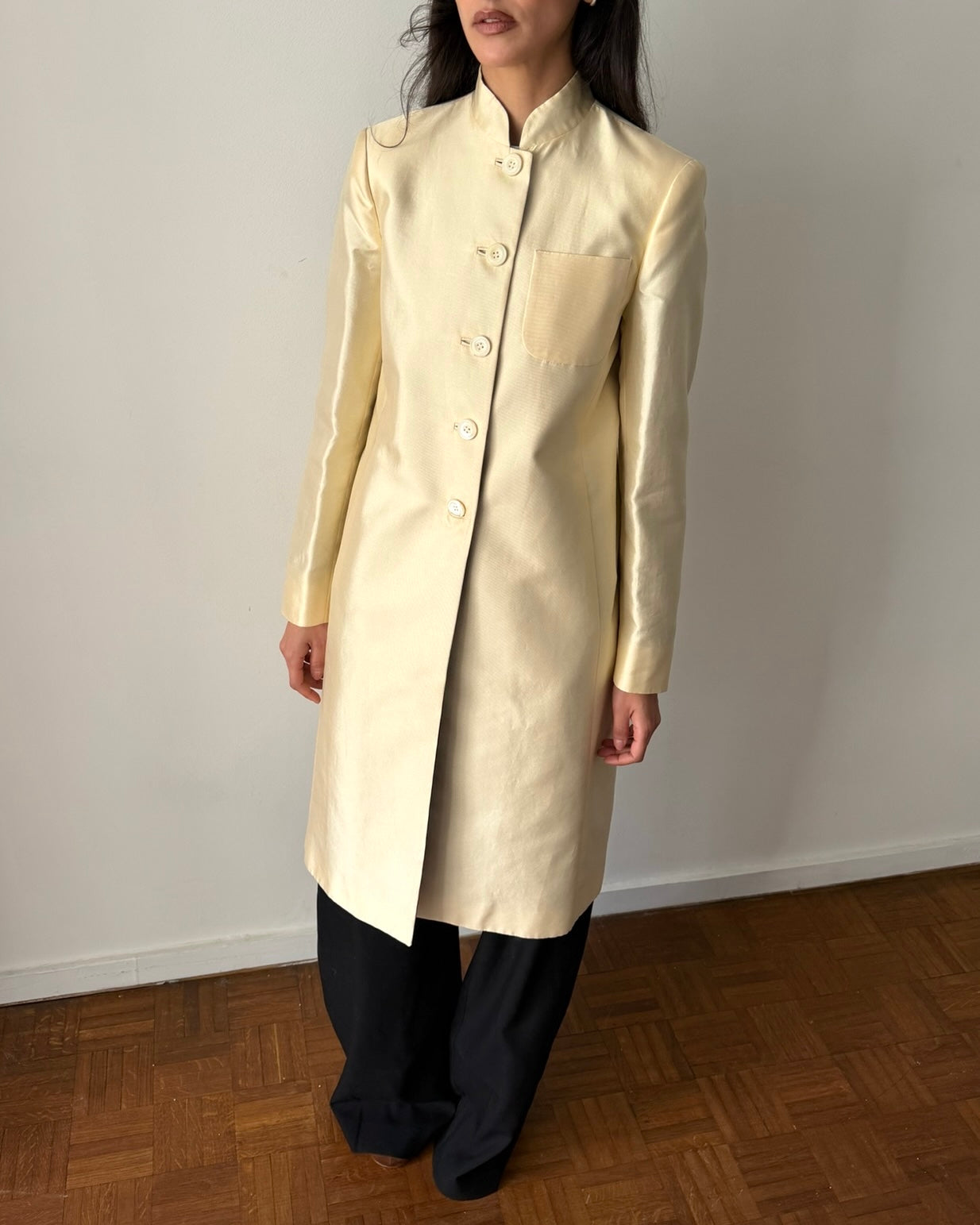 Prada FW1994 Ivory Long Coat