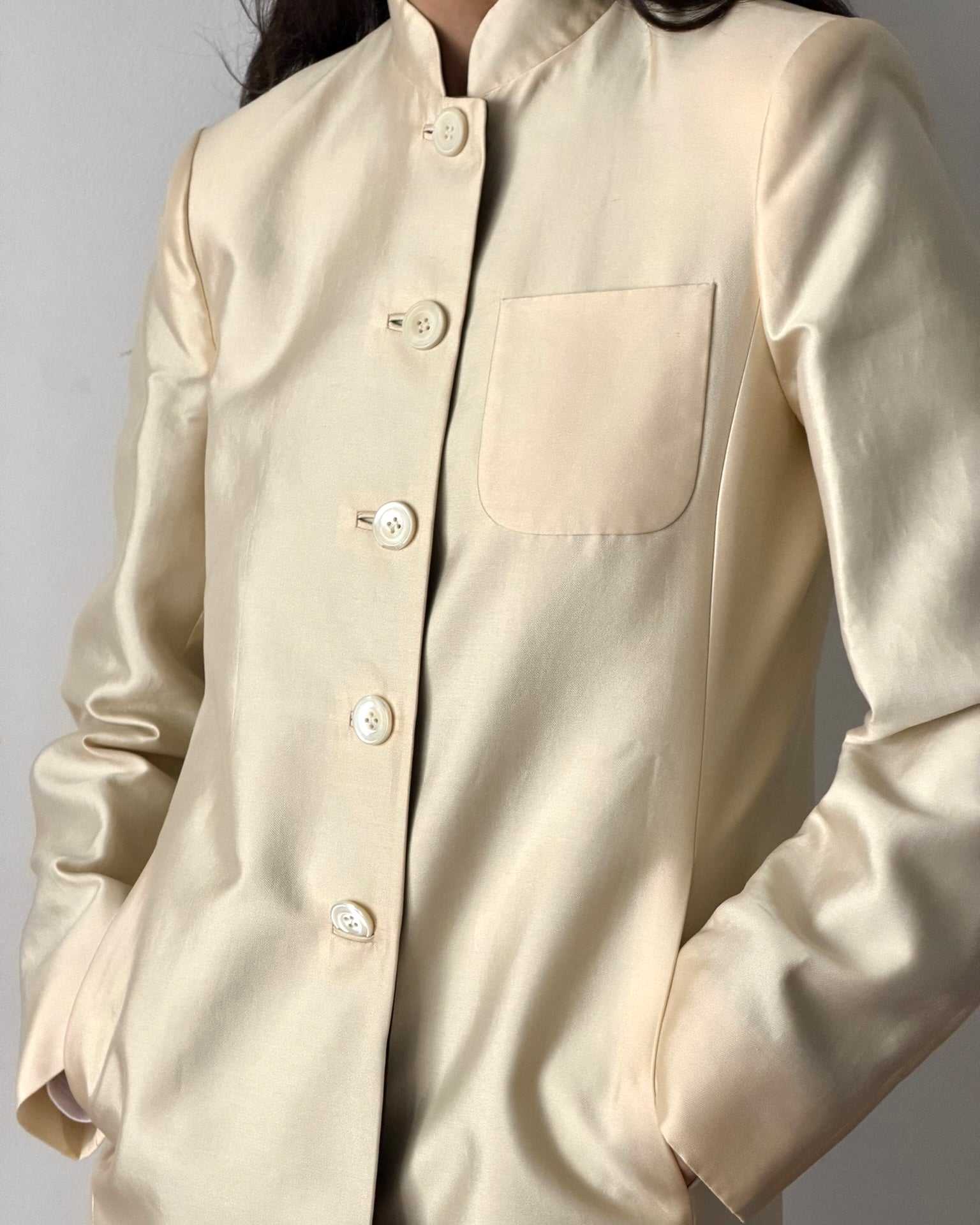 Prada FW1994 Ivory Long Coat