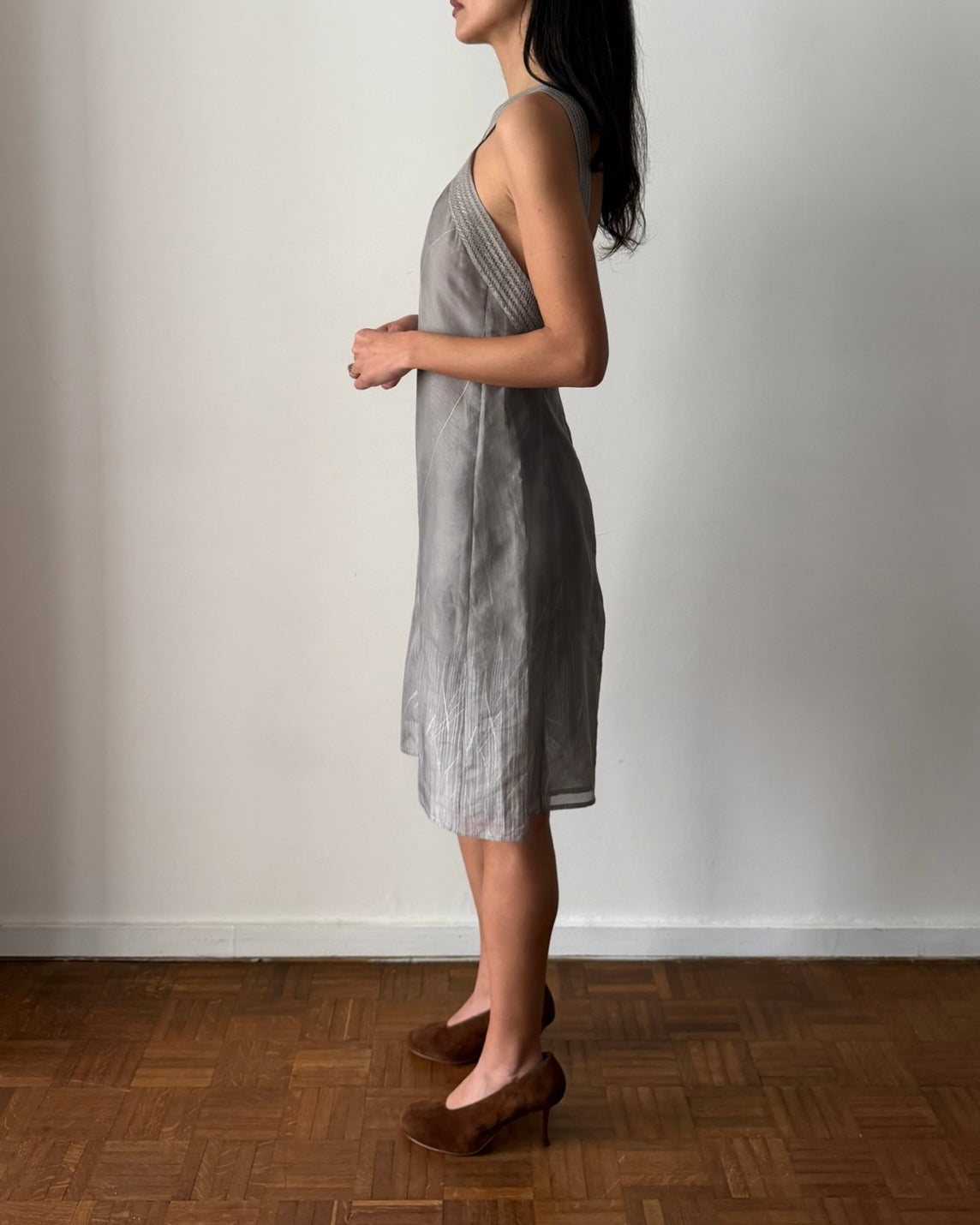 Emporio Armani SS1999 Satin Slip Dress