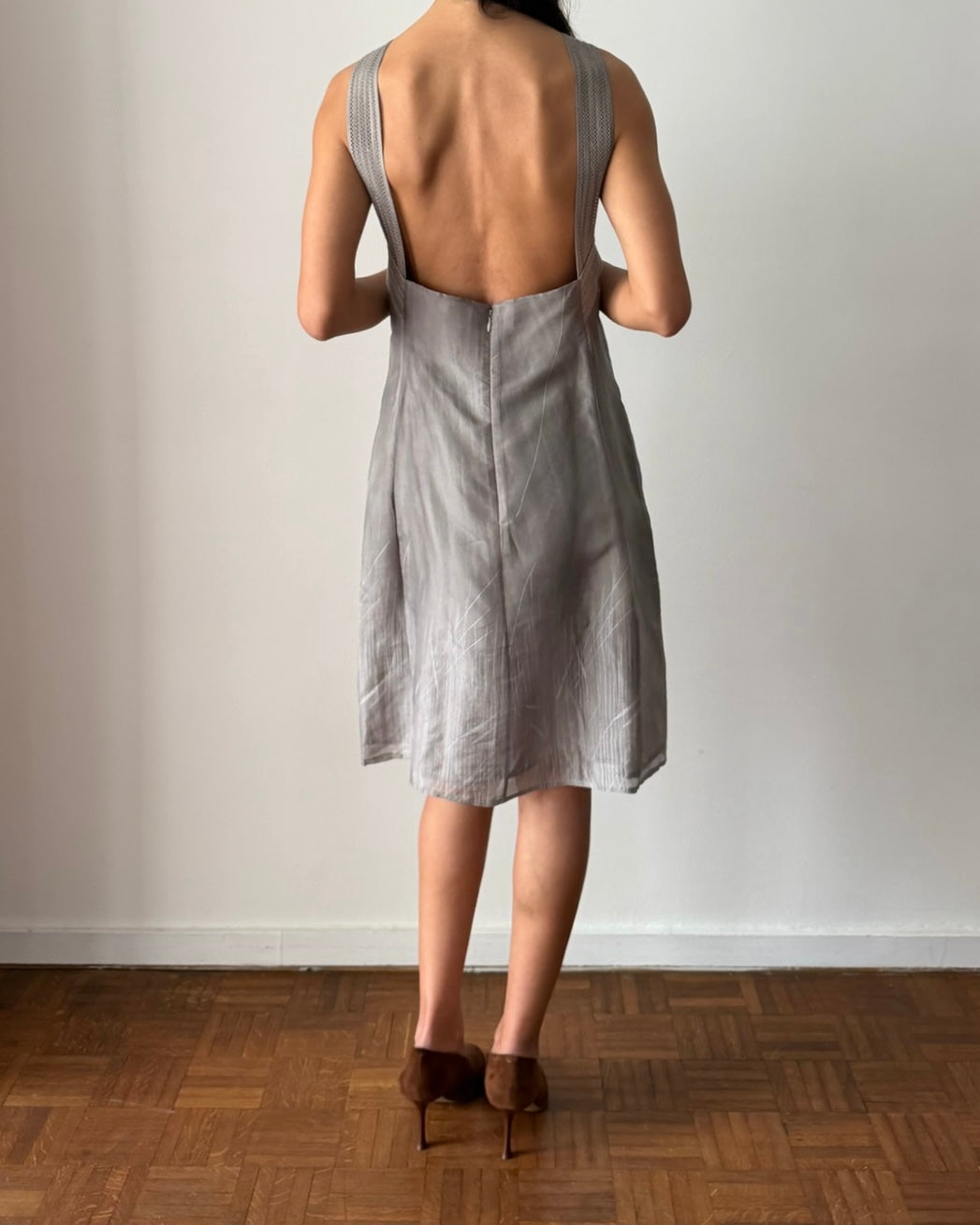 Emporio Armani SS1999 Satin Slip Dress