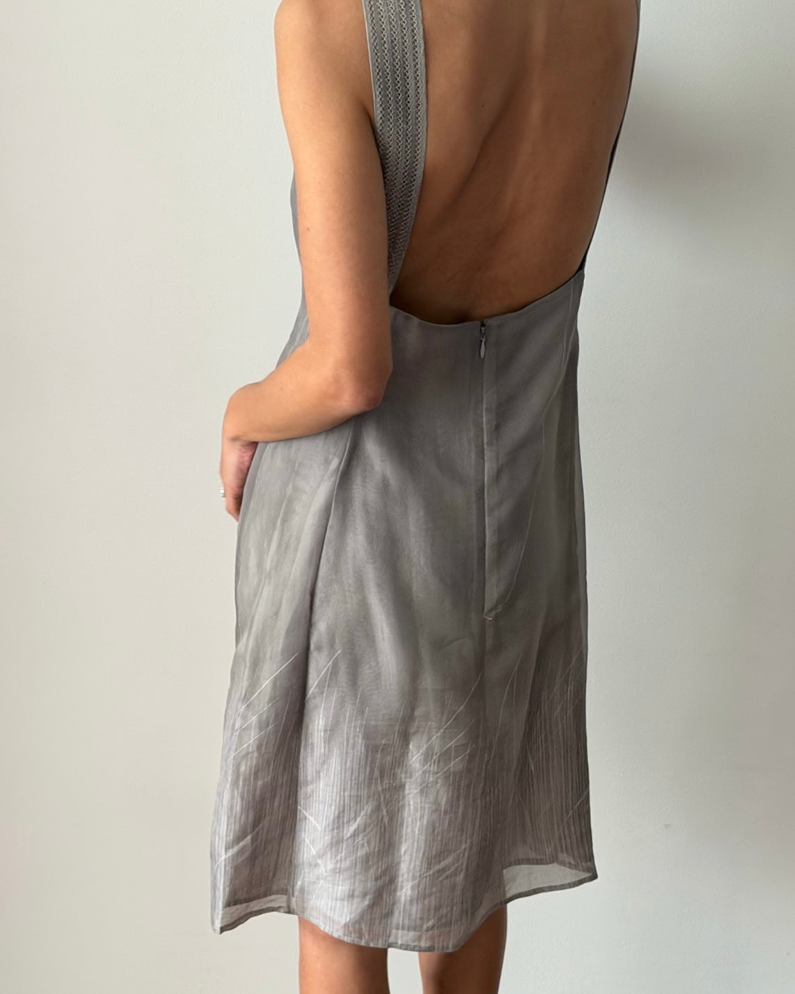 Emporio Armani SS1999 Satin Slip Dress