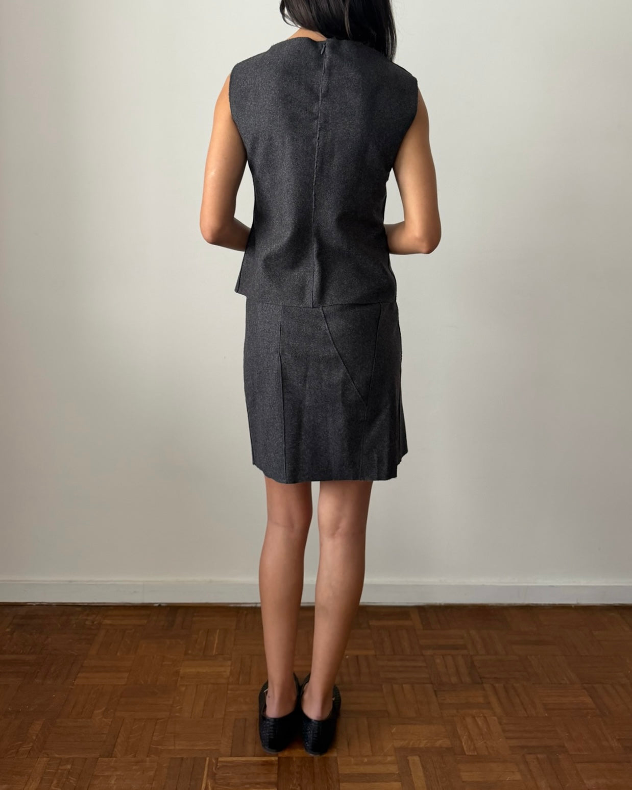 Alberta Ferretti FW1998 Wool Two-Piece Set