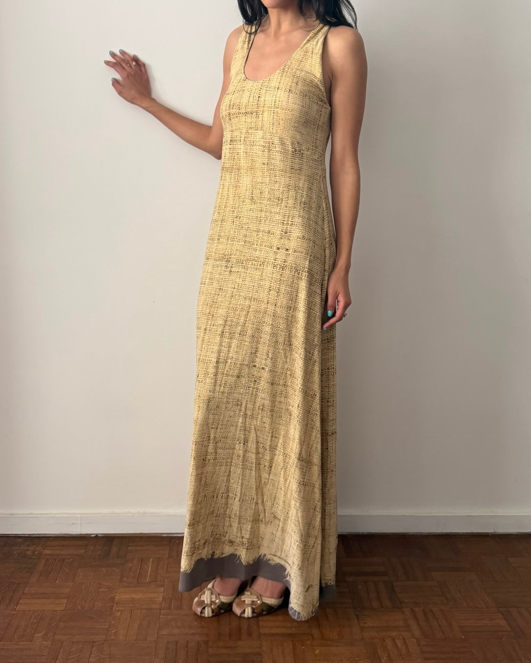 Roberto Cavalli SS1997 Stretch Knit Maxi Dress