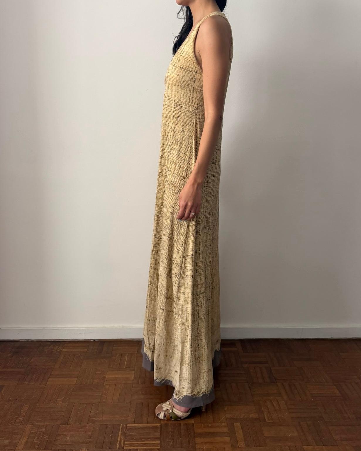 Roberto Cavalli SS1997 Stretch Knit Maxi Dress