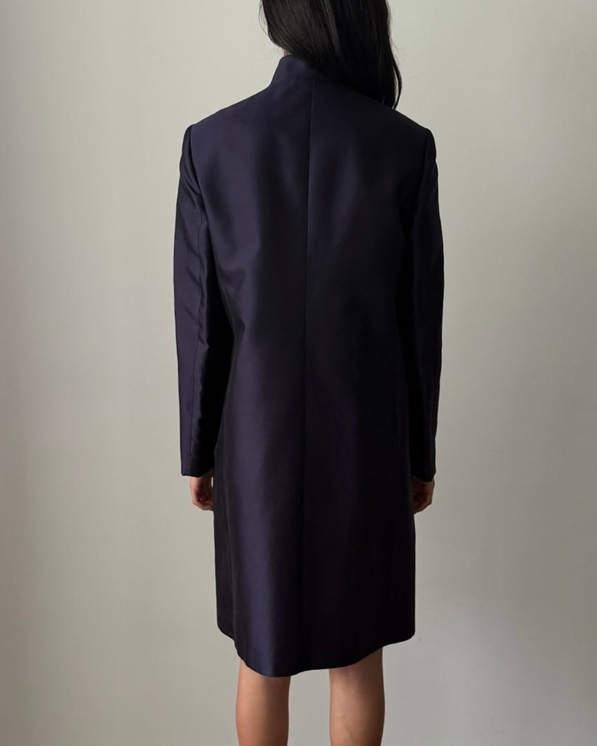 Prada FW1994 Structured Silk Cotton Coat