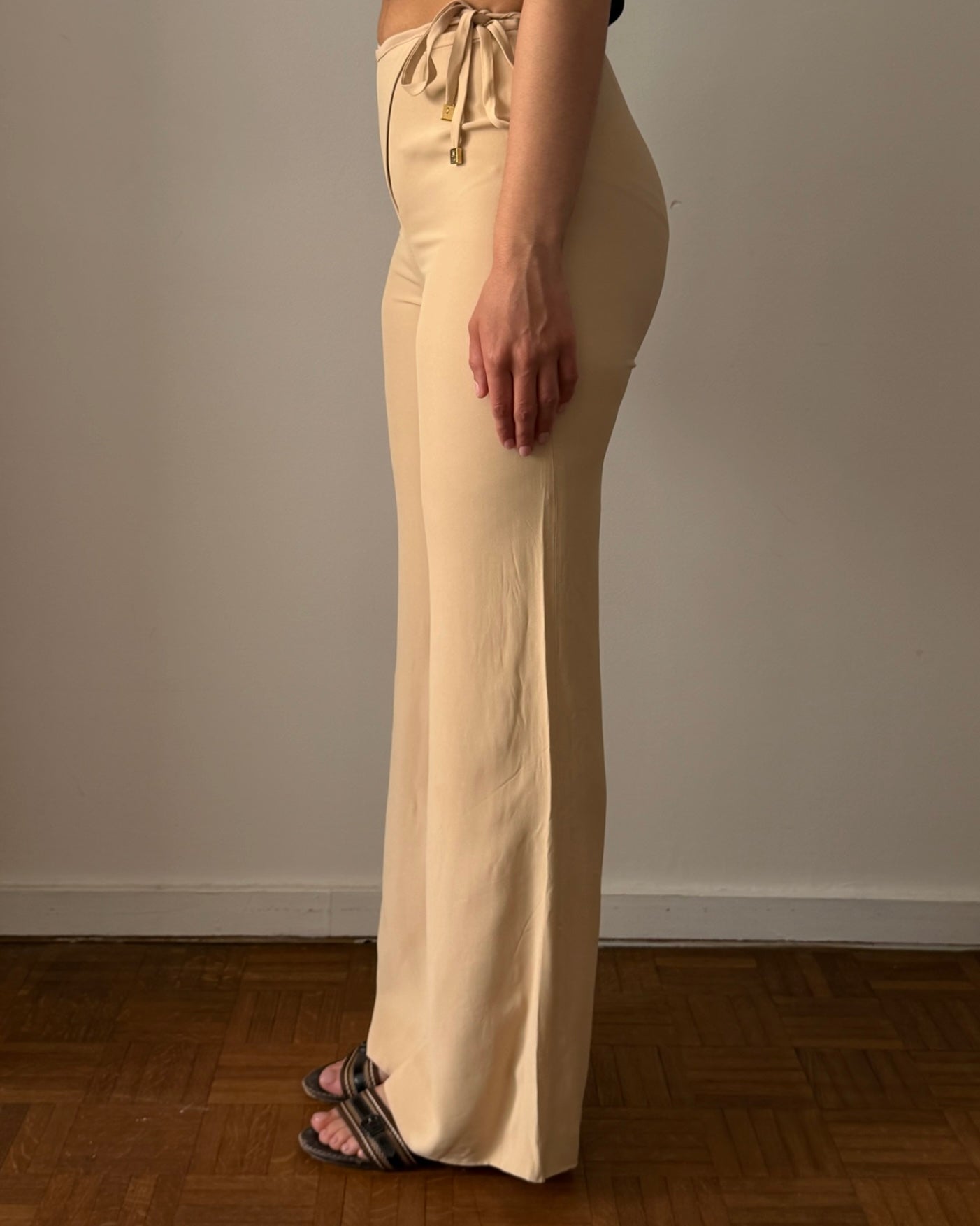 Gucci by Tom Ford SS1997 Flare Trousers – Archival Cream Acetate
