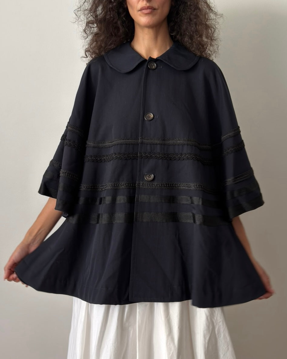 Comme des Garçons FW1989 Cape Jacket