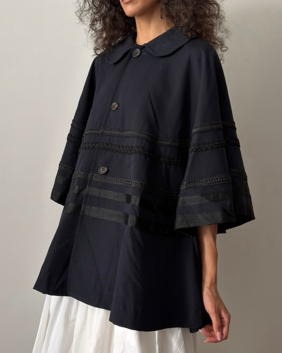 Comme des Garçons FW1989 Cape Jacket